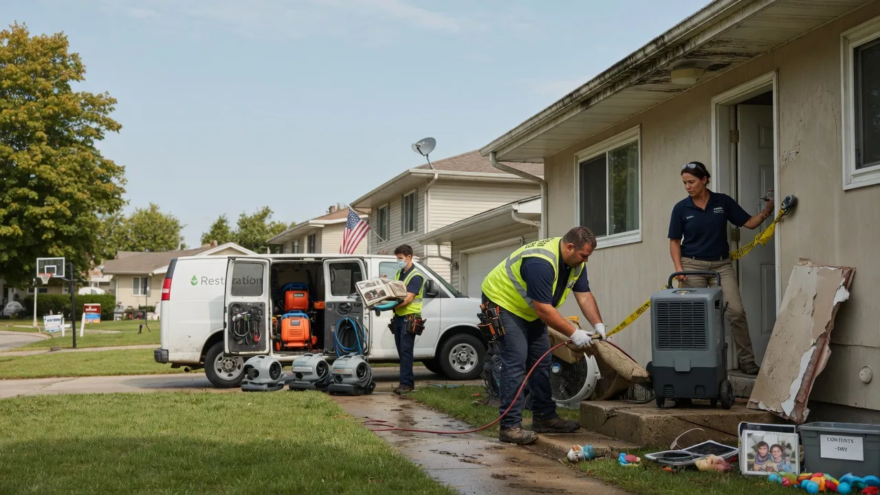 Water Damage Restoration in Mackinaw, IL near me